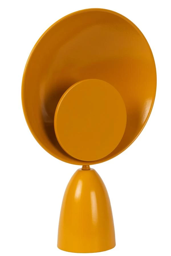 Lucide CASTAMAR - Table lamp - Ø 25,5 cm - LED - 1x8W 2100K - Ocher Yellow - turned off